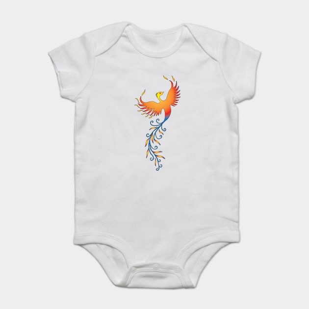 Phoenix Baby Bodysuit by DickinsonDesign
